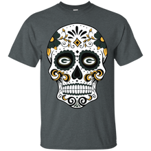 Load image into Gallery viewer, Green Bay Packers Sugar Skull T - Shirt For Men