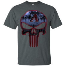 Load image into Gallery viewer, Arizona Diamondbacks Baseball The Punisher T - Shirt For Men