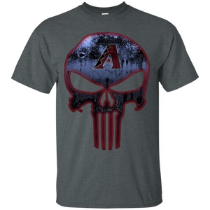 Arizona Diamondbacks Baseball The Punisher T - Shirt For Men