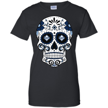 Load image into Gallery viewer, Tampa Bay Rays Sugar Skull T-Shirt For Women