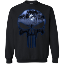 Load image into Gallery viewer, Tampa Bay Rays Baseball The Punisher Skull Sweatshirt