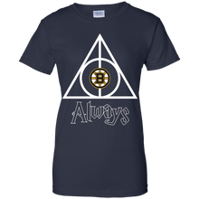 Load image into Gallery viewer, Deathly Hallows For Boston Bruins And Harry Potter Fans T-Shirt For Women