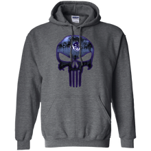 Load image into Gallery viewer, Abilene Christian Wildcats Football The Punisher Skull Hoodie Shirt