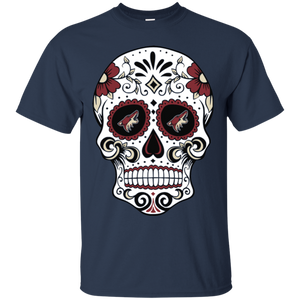 Arizona Coyotes Sugar Skull T - Shirt For Men