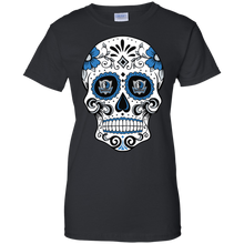 Load image into Gallery viewer, Dallas Mavericks Sugar Skull T-Shirt For Women