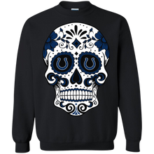 Load image into Gallery viewer, Indianapolis Colts Sugar Skull Sweatshirt