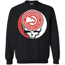 Load image into Gallery viewer, Atlanta Hawks Basketball Grateful Dead Steal Your Face Sweatshirt