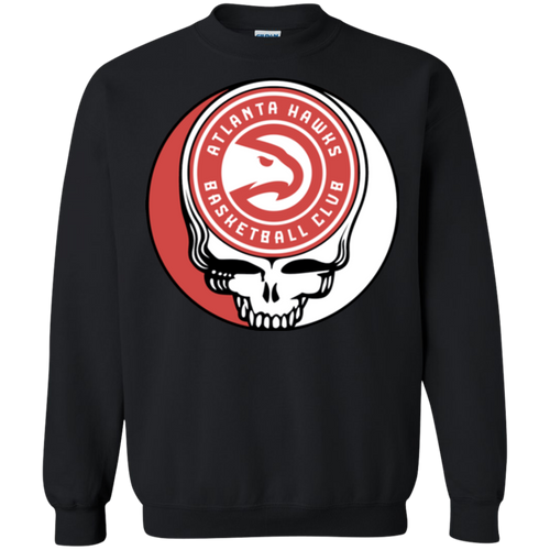 Atlanta Hawks Basketball Grateful Dead Steal Your Face Sweatshirt