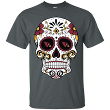 Load image into Gallery viewer, Arizona Cardinals Sugar Skull T - Shirt For Men