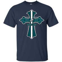 Load image into Gallery viewer, Cross Shirt For Jesus And Philadelphia Eagles Fans T - Shirt For Men