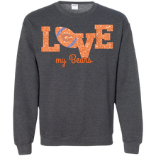 Load image into Gallery viewer, Glitter Love For Chicago Bears Fans Sweatshirt