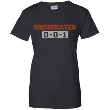Load image into Gallery viewer, Cleveland Browns Undefeated 0 0 1 T-Shirt For Women