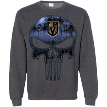 Load image into Gallery viewer, Vegas Golden Knights Hockey The Punisher Skull Sweatshirt