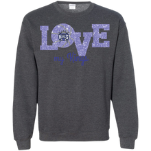 Load image into Gallery viewer, Glitter Love For Sacramento Kings Fans Sweatshirt
