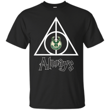 Load image into Gallery viewer, Deathly Hallows For Milwaukee Bucks And Harry Potter Fans T - Shirt For Men
