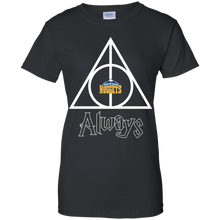 Load image into Gallery viewer, Deathly Hallows For Denver Nuggets And Harry Potter Fans T-Shirt For Women