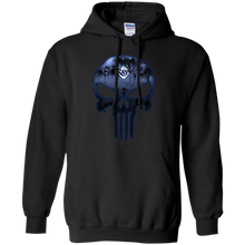 Load image into Gallery viewer, Tampa Bay Rays Baseball The Punisher Skull Hoodie Shirt