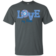 Load image into Gallery viewer, Glitter Love For Philadelphia 76ers Fans T - Shirt For Men
