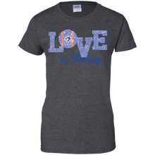 Load image into Gallery viewer, Glitter Love For Toronto Blue Jays Fans T-Shirt For Women