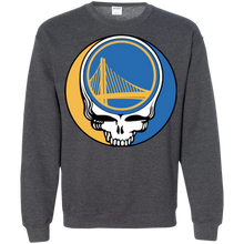 Load image into Gallery viewer, Golden State Warriors Basketball Grateful Dead Steal Your Face Sweatshirt