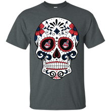 Load image into Gallery viewer, Cleveland Indians Sugar Skull T - Shirt For Men