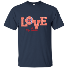 Load image into Gallery viewer, Glitter Love For Chicago Cubs Fans T - Shirt For Men