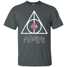 Load image into Gallery viewer, Deathly Hallows For Detroit Pistons And Harry Potter Fans T - Shirt For Men
