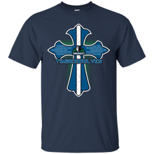 Load image into Gallery viewer, Cross Shirt For Jesus And Minnesota Timberwolves Fans T - Shirt For Men