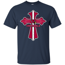 Load image into Gallery viewer, Cross Shirt For Jesus And Arizona Cardinals Fans T - Shirt For Men