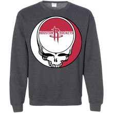 Load image into Gallery viewer, Houston Rockets Basketball Grateful Dead Steal Your Face Sweatshirt