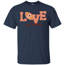 Load image into Gallery viewer, Glitter Love For Washington Redskins Fans T - Shirt For Men