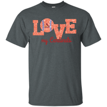 Load image into Gallery viewer, Glitter Love For St. Louis Cardinals Fans T - Shirt For Men