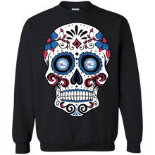Load image into Gallery viewer, Philadelphia 76ers Sugar Skull Sweatshirt
