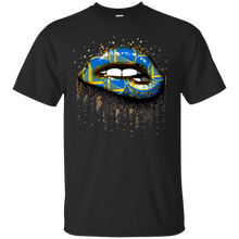 Load image into Gallery viewer, Sexy Golden State Warriors Lips For Basketball Lovers T - Shirt For Men