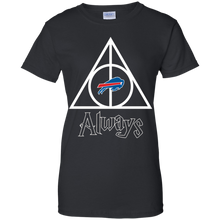 Load image into Gallery viewer, Deathly Hallows For Buffalo Bills And Harry Potter Fans T-Shirt For Women