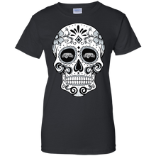 Load image into Gallery viewer, San Antonio Spurs Sugar Skull T-Shirt For Women