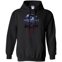 Load image into Gallery viewer, Colorado Avalanche Hockey The Punisher Skull Hoodie Shirt