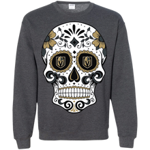 Load image into Gallery viewer, Vegas Golden Knights Sugar Skull Sweatshirt