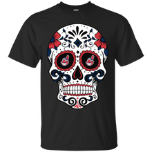 Load image into Gallery viewer, Cleveland Indians Sugar Skull T - Shirt For Men