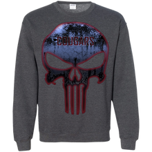 Load image into Gallery viewer, Washington State Cougars Football The Punisher Skull Sweatshirt