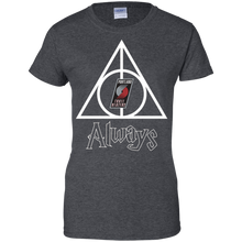 Load image into Gallery viewer, Deathly Hallows For Portland Trail Blazers And Harry Potter Fans T-Shirt For Women