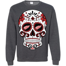 Load image into Gallery viewer, Detroit Red Wings Sugar Skull Sweatshirt