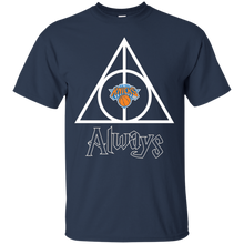 Load image into Gallery viewer, Deathly Hallows For New York Knicks And Harry Potter Fans T - Shirt For Men