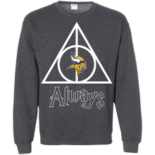 Load image into Gallery viewer, Deathly Hallows For Minnesota Vikings And Harry Potter Fans Sweatshirt
