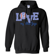 Load image into Gallery viewer, Glitter Love For Toronto Blue Jays Fans Hoodie Shirt