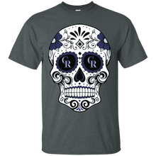 Load image into Gallery viewer, Colorado Rockies Sugar Skull T - Shirt For Men