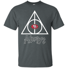 Load image into Gallery viewer, Deathly Hallows For San Francisco 49ers And Harry Potter Fans T - Shirt For Men