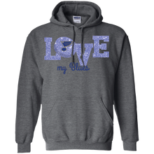 Load image into Gallery viewer, Glitter Love For St. Louis Blues Fans Hoodie Shirt
