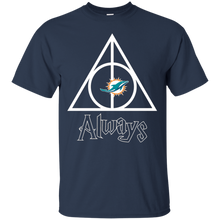 Load image into Gallery viewer, Deathly Hallows For Miami Dolphins And Harry Potter Fans T - Shirt For Men