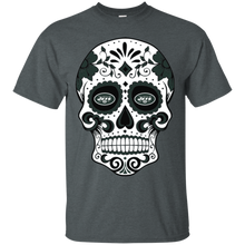 Load image into Gallery viewer, New York Jets Sugar Skull T - Shirt For Men